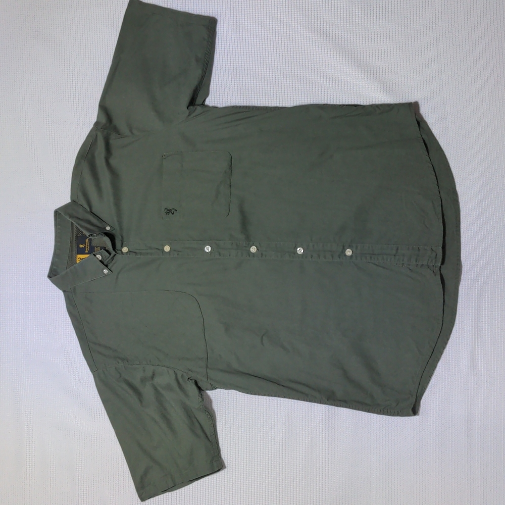 Browning Vented Shooting/Hunting Short Sleeve Men Button Down